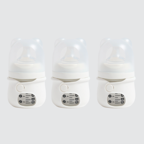 Baby Ki 3-Pack 4oz Glass Bottle