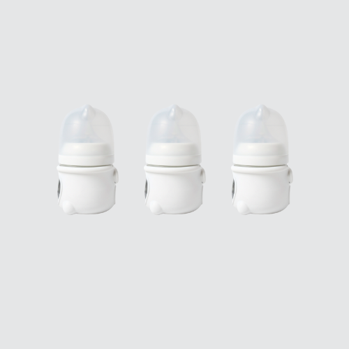 Baby Ki 3-Pack 4oz Glass Bottle