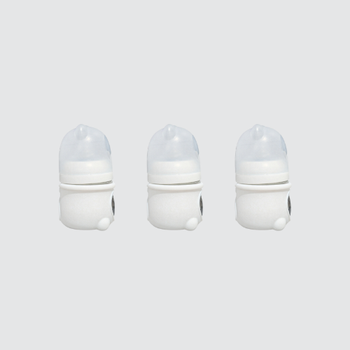 Baby Ki 3-Pack 4oz Glass Bottle