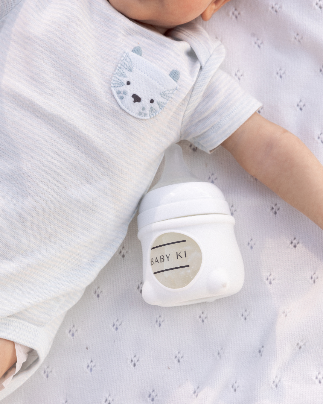 Baby Ki 3-Pack 6oz Glass Bottle