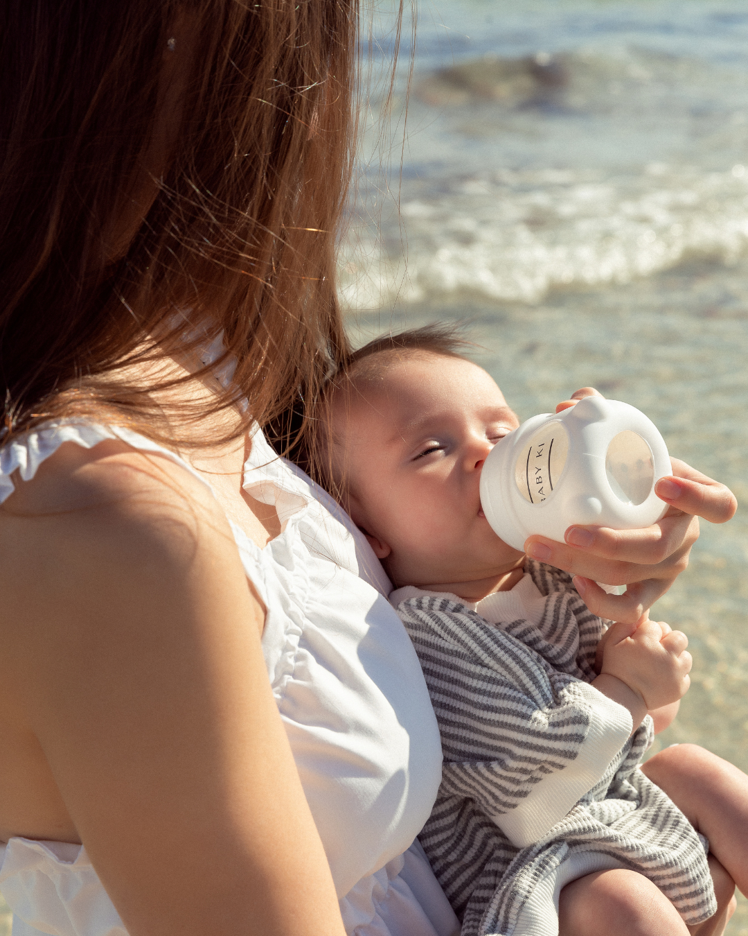 Baby Ki 3-Pack 6oz Glass Bottle